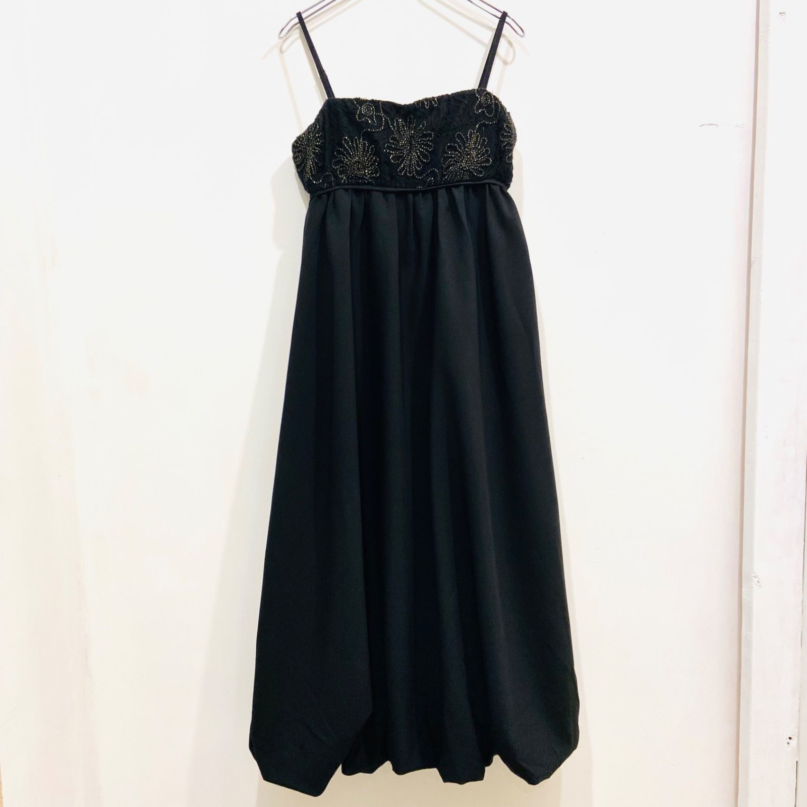 Eaphi flower lace balloon one piece エフィ フラワーレースバルーン  