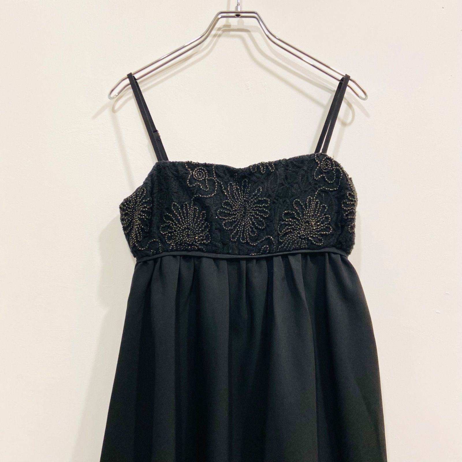 Eaphi flower lace balloon one piece エフィ フラワーレースバルーン