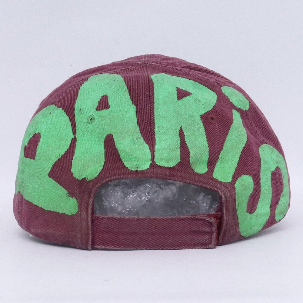 BALENCIAGA BBスプレイドキャップ Lサイズ バープル 673321 410B2