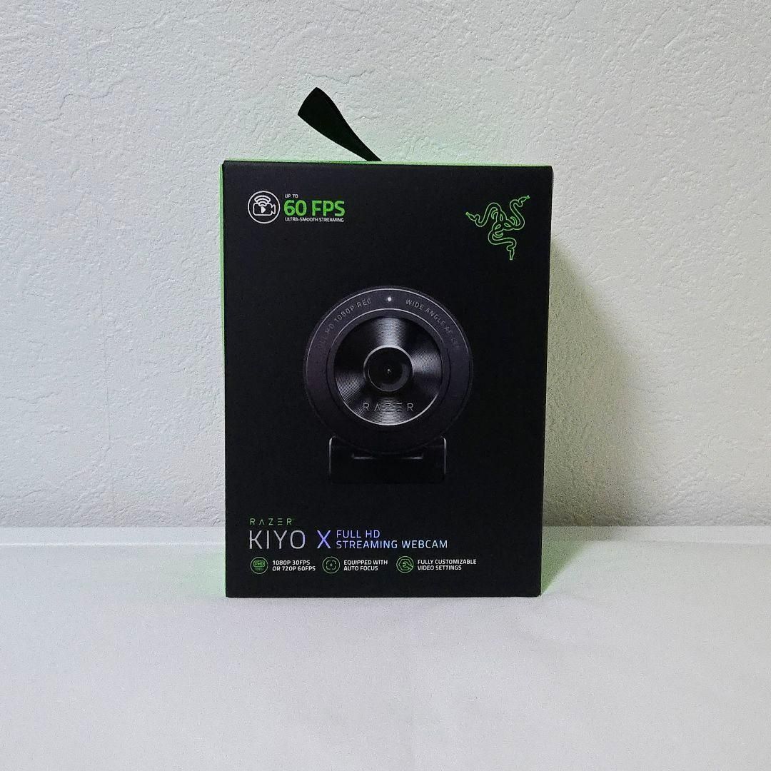Razer】Kiyo X ストリーミング ウェブカメラ USB 2.0 フルHD 1080p