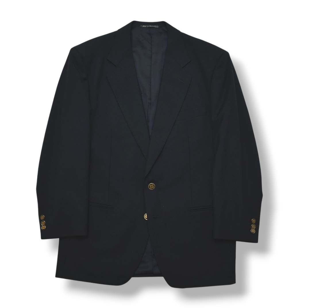 上質】 ジバンシー GIVENCHY GENTLEMAN ロゴボタン テーラード