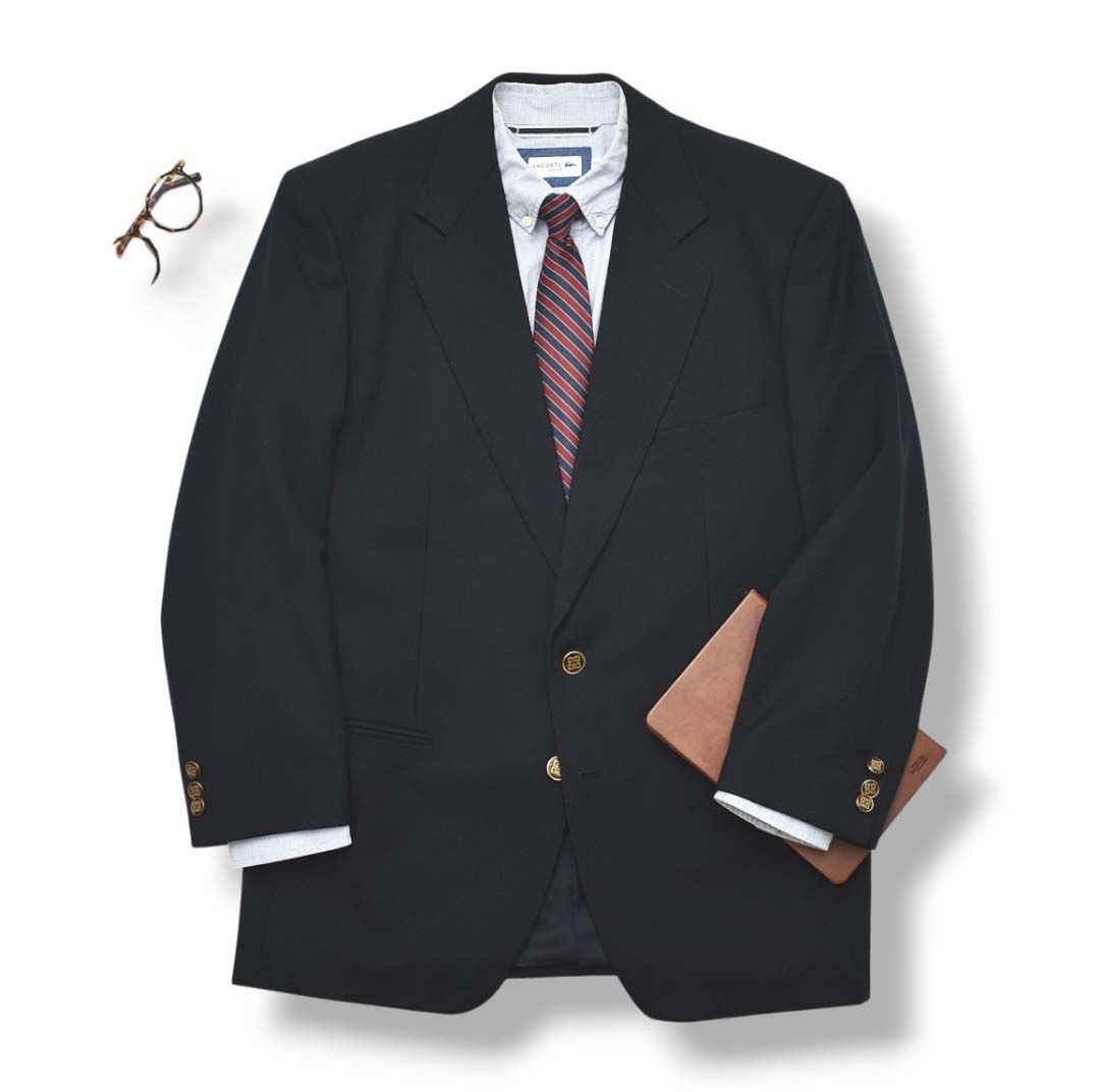 上質】 ジバンシー GIVENCHY GENTLEMAN ロゴボタン テーラード