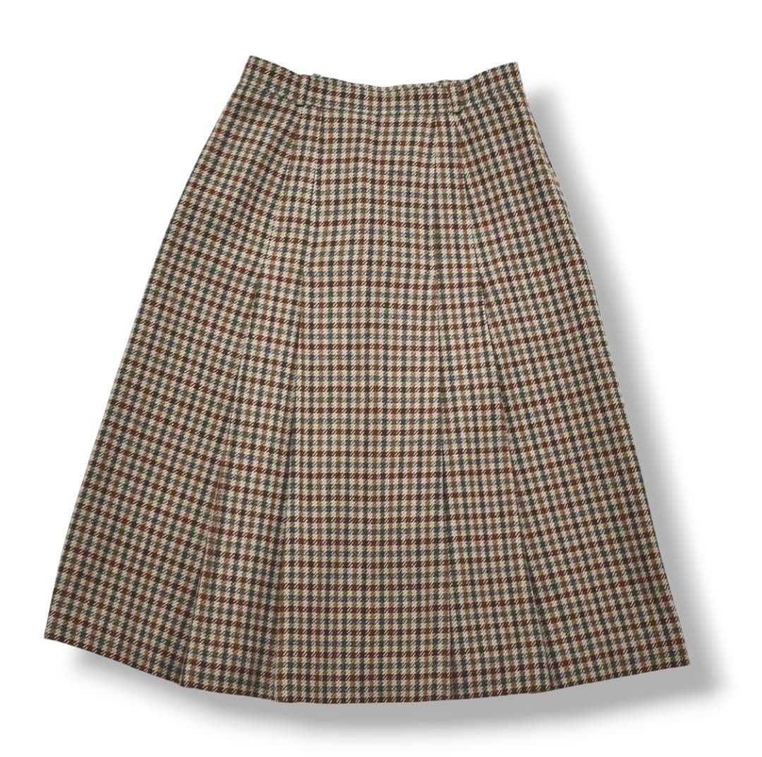 美品】 90sヴィンテージ バーバリー BURBERRYS 膝丈 Aライン ガン