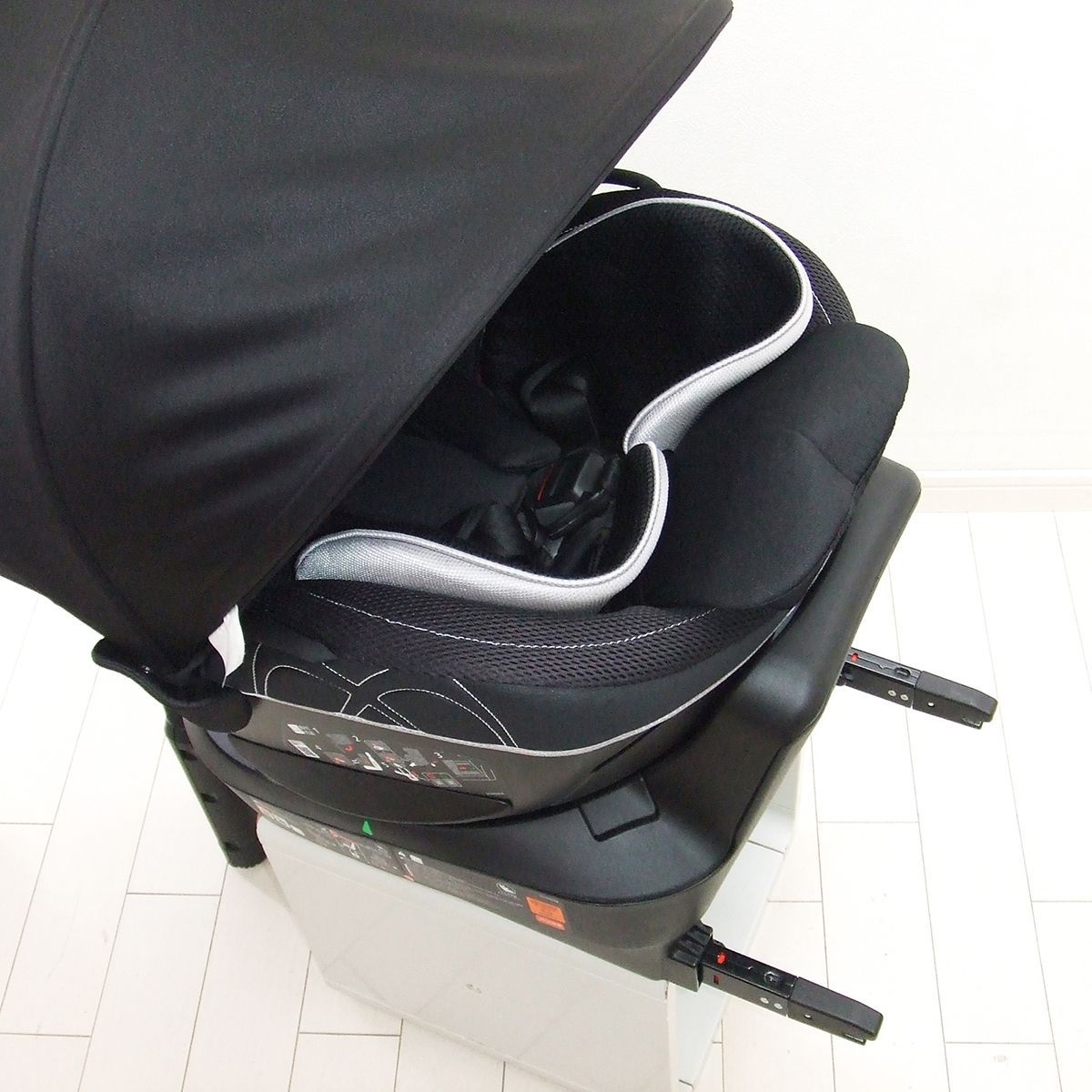 綺麗 チャイルドシート 中古 エールベベ クルット4iグランス ISOFIX