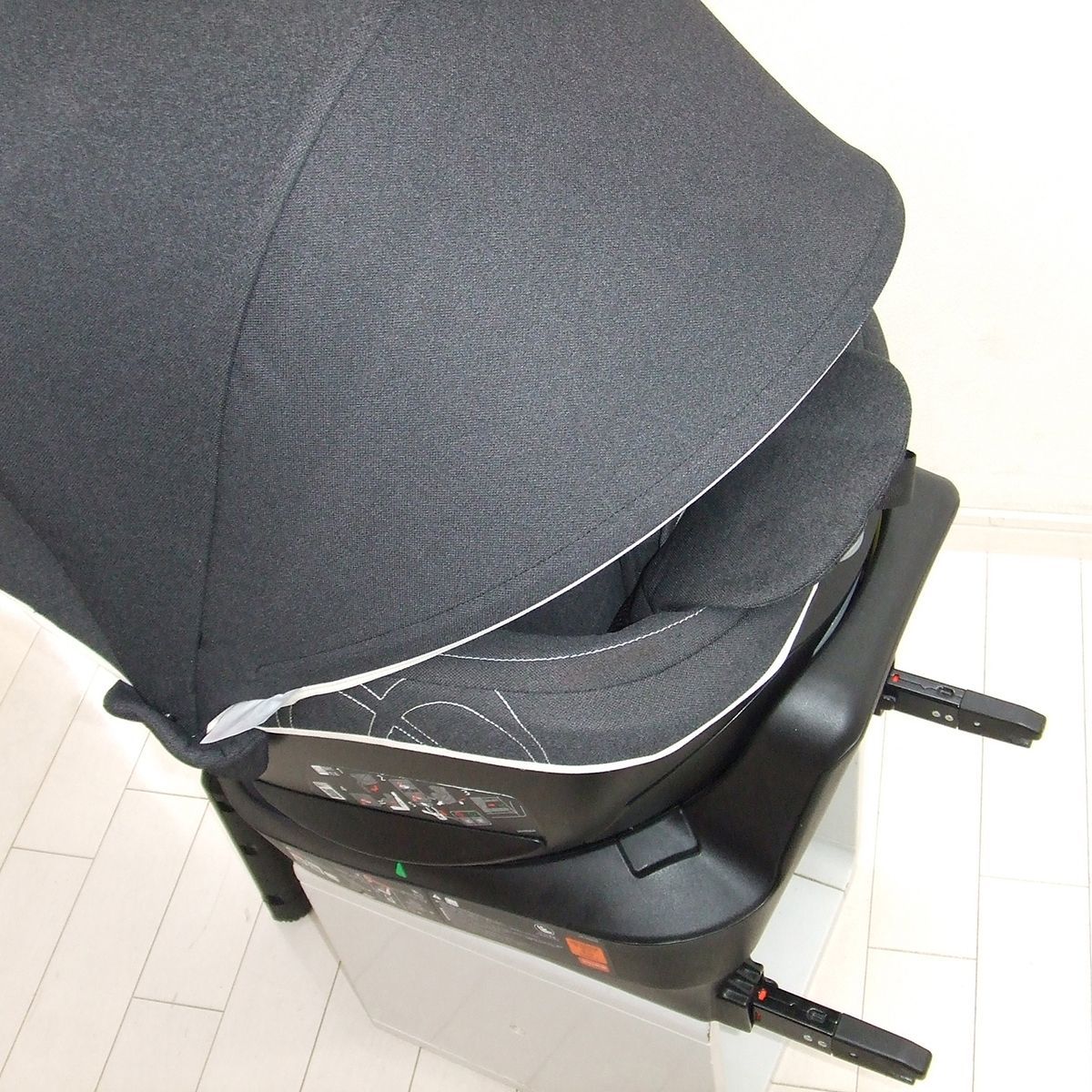 チャイルドシート 中古 エールベベ クルット4iプレミアム ISOFIX