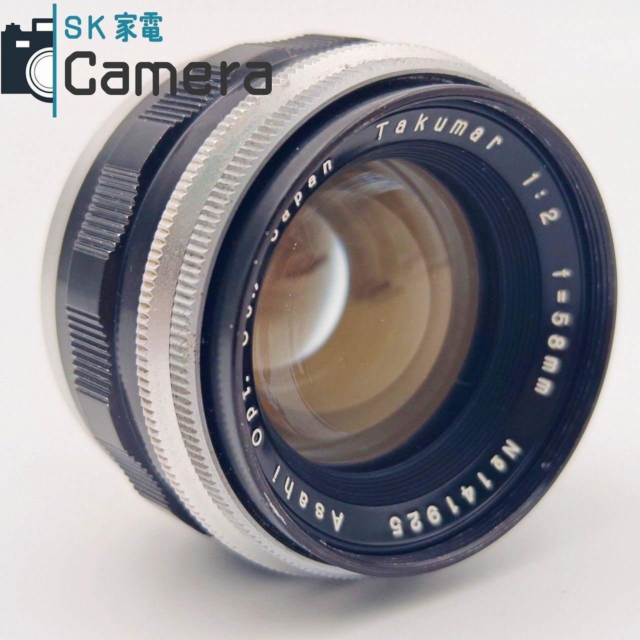 中古】 Asahi Takumar 58mm F2 M42 旭光学 タクマ― - メルカリ