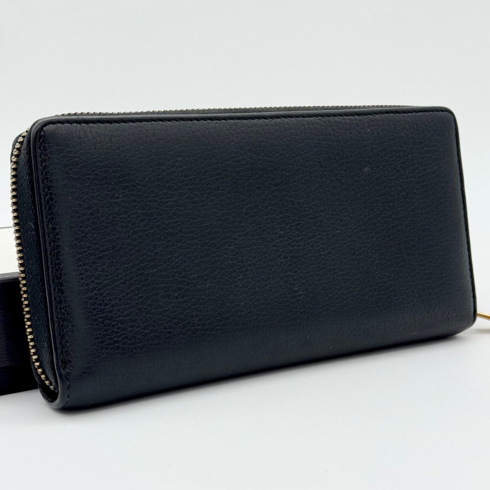 GUCCI グッチ 長財布 ラウンドジップ 496317 ロゴ GG インター