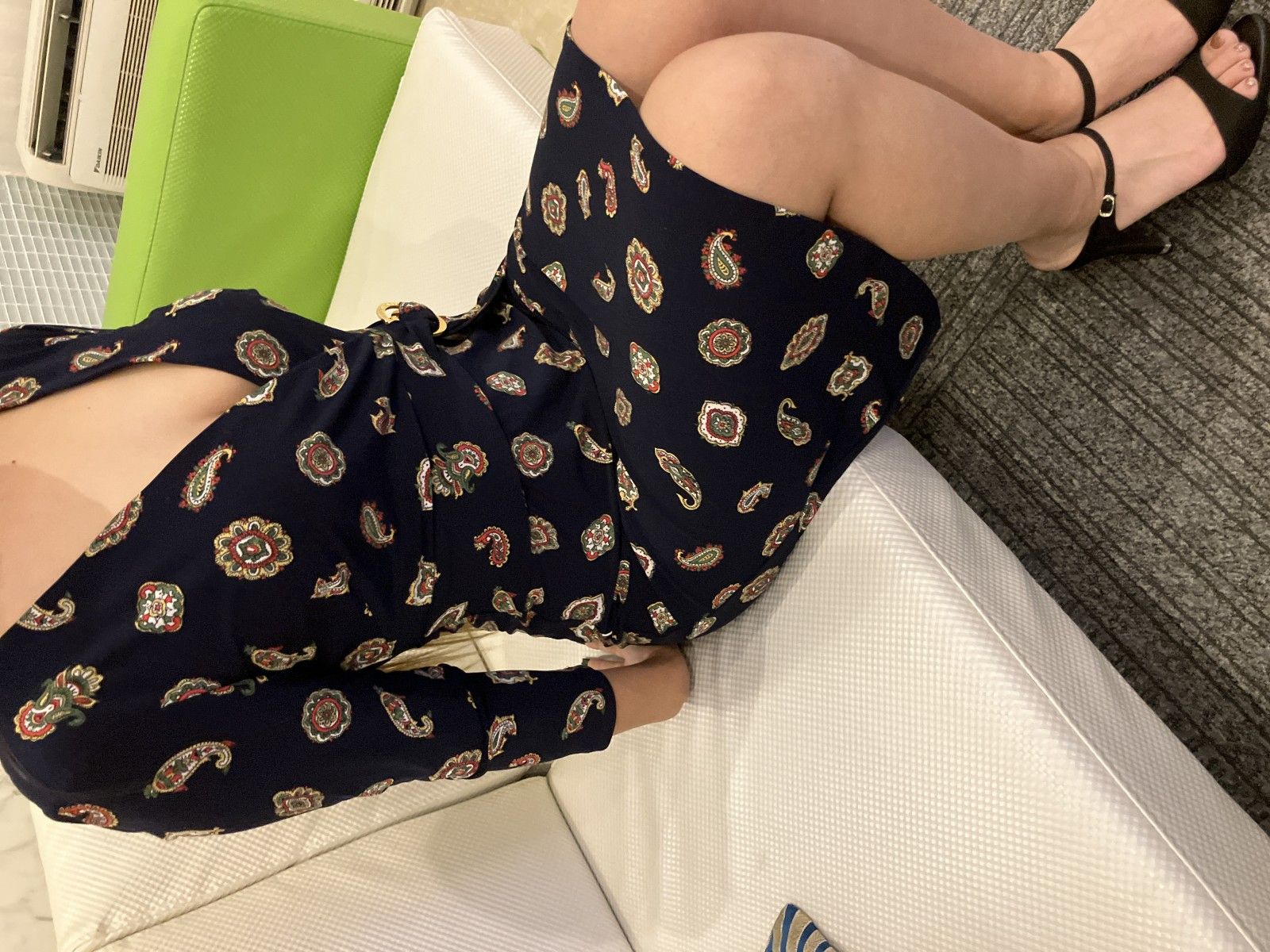 LAUREN RALPH LAUREN ローレンラルフローレン ペイズリー柄 ワンピース LAUREN RALPH LAUREN ローレンラルフローレン ペイズリー柄 ワンピース