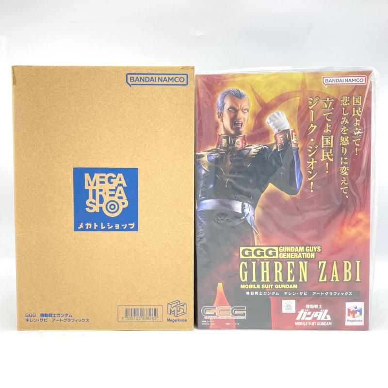 中古】ﾒｶﾞﾊｳｽ GGG 1/8 ｷﾞﾚﾝ・ｻﾞﾋﾞ ｱｰﾄｸﾞﾗﾌｨｯｸｽ 未開封品 機動戦士