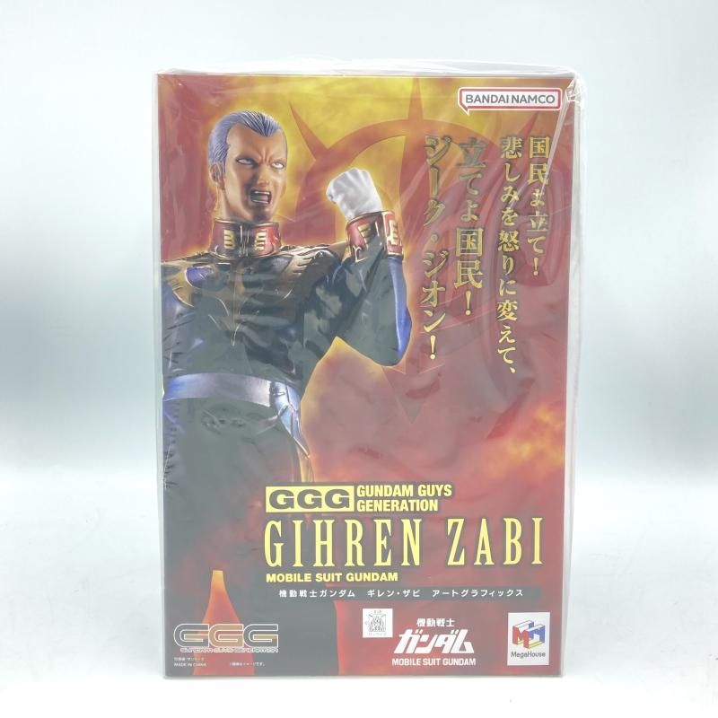 中古】ﾒｶﾞﾊｳｽ GGG 1/8 ｷﾞﾚﾝ・ｻﾞﾋﾞ ｱｰﾄｸﾞﾗﾌｨｯｸｽ 未開封品 機動戦士