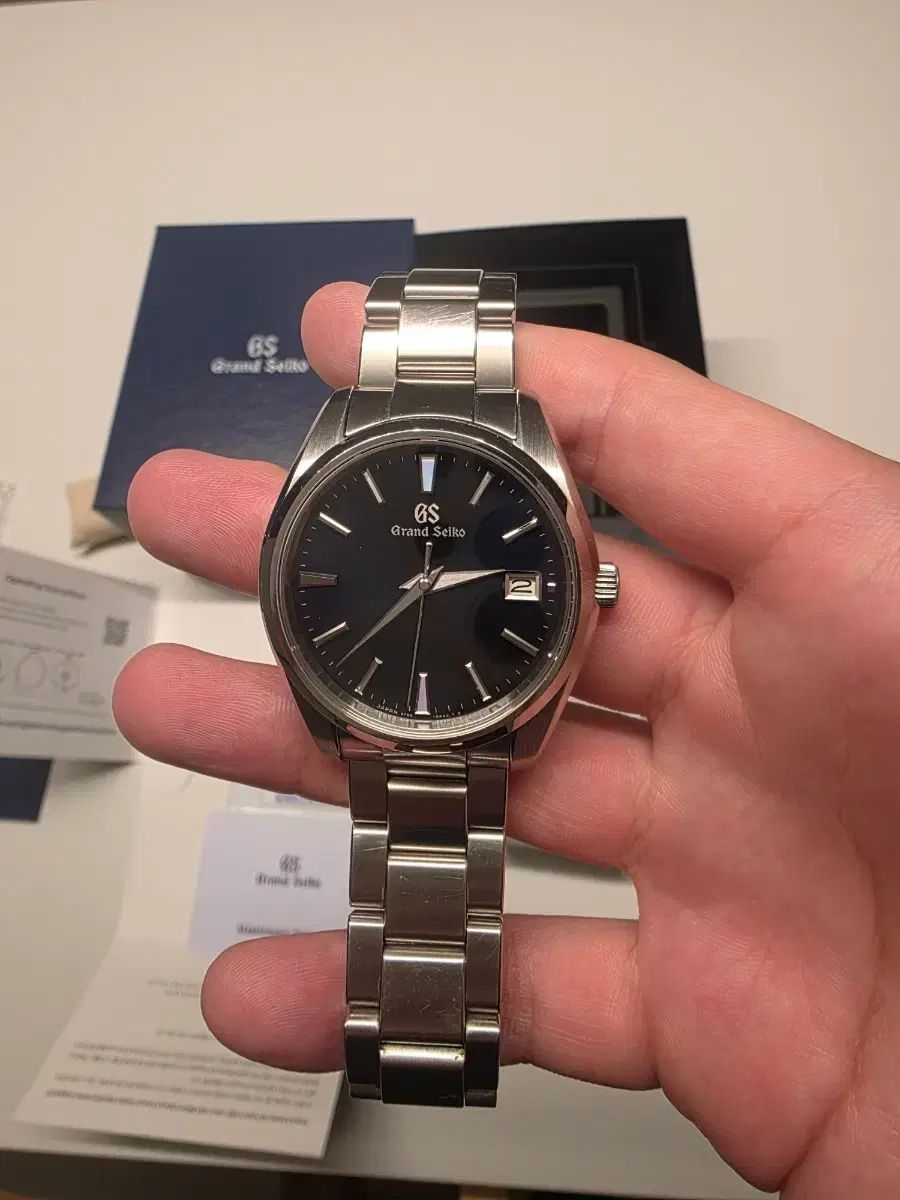  グランド セイコー SBGP 013 デニム版 40 mm 腕時計(クォーツ) 腕時計(アナログ)