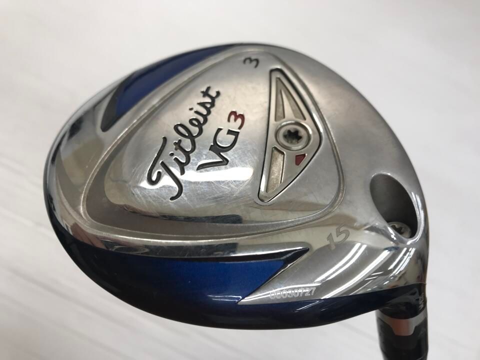 【中古ゴルフクラブ】タイトリスト　VG3　VG3(2018) フェアウェイウッド Tour AD PT-5(2014)　シャフト：Tour AD PT-5(2014) タイトリスト VG3 2014 15度 タイトリストVG F Rフレックス