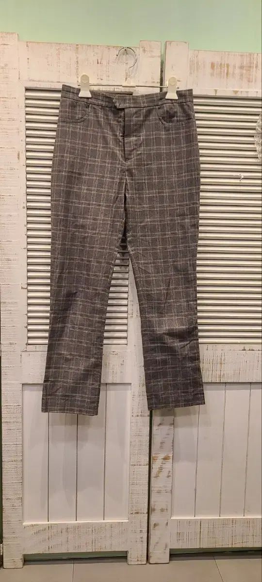 イザベルマラン グレンチェック スラックス