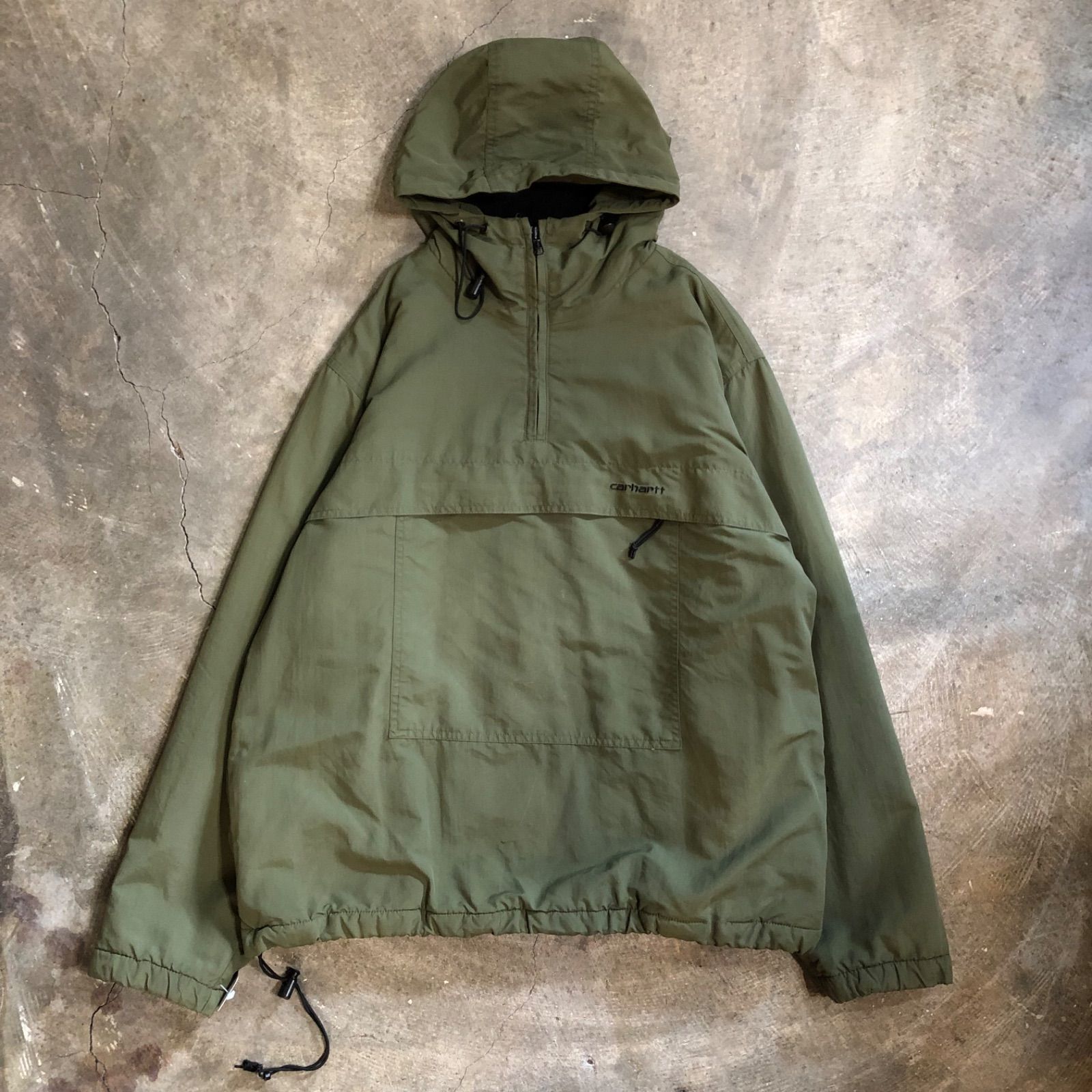 LL776古着00年代carhartt WIPハーフジップアノラック短丈ド LL776古着00年代carhartt WIPハーフジップアノラック短丈ド 776古着00