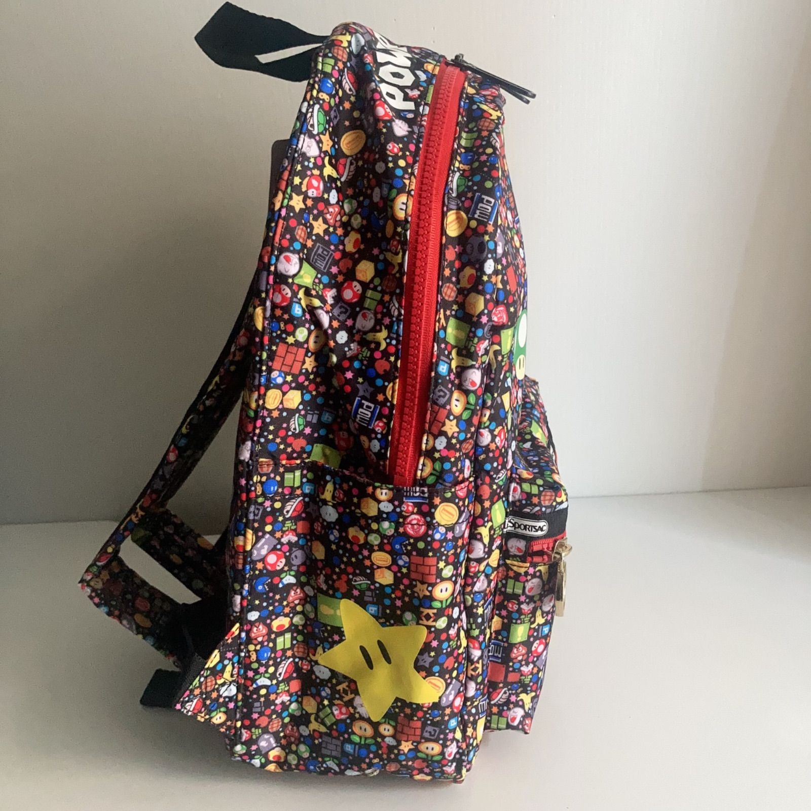 レスポートサック　スーパーマリオ　パワーアップブースト　リュックサック レスポートサック スーパーマリオ パワーアップブースト リュックサック