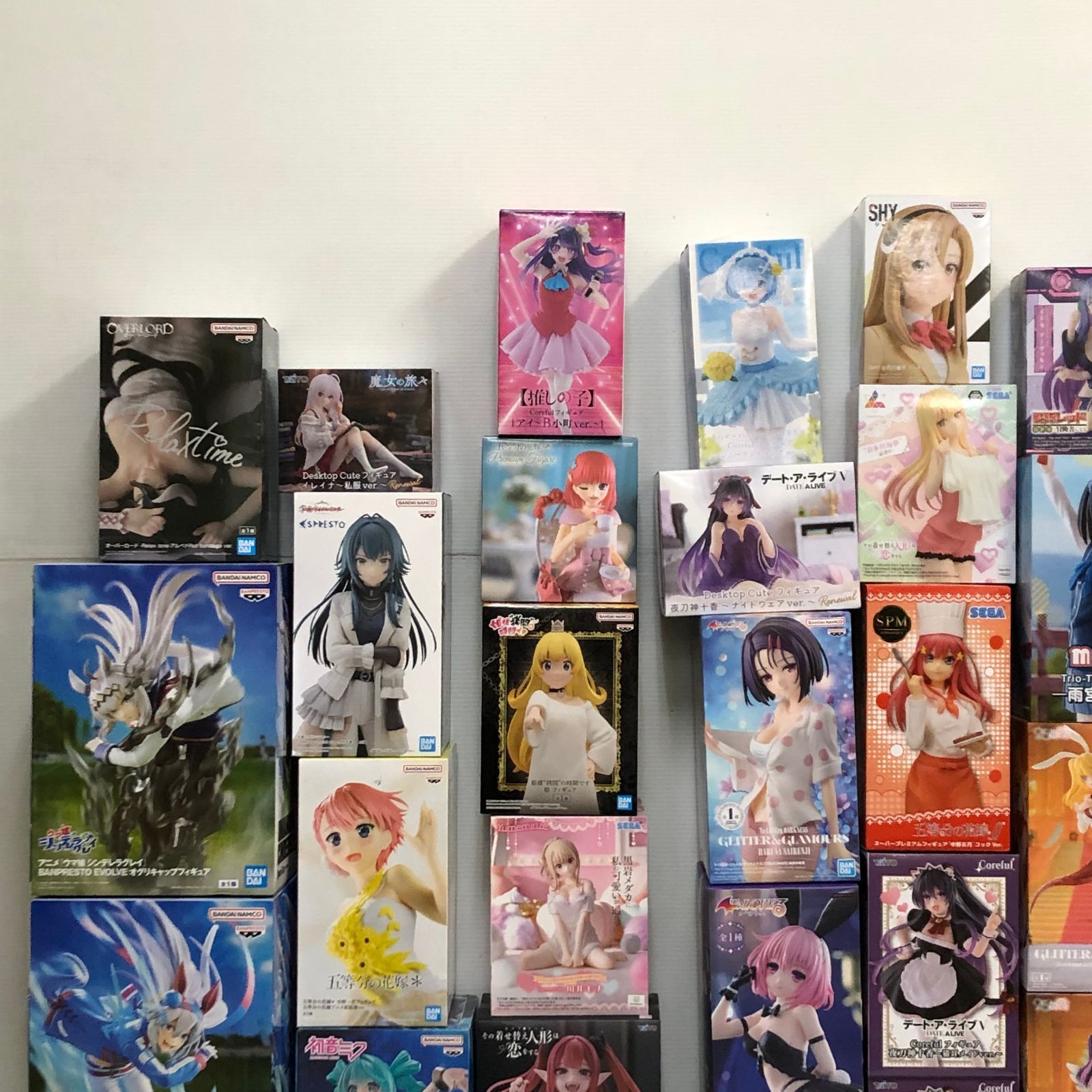 △【3個口発送】美少女 フィギュア まとめ ウマ娘 初音ミク オーバー