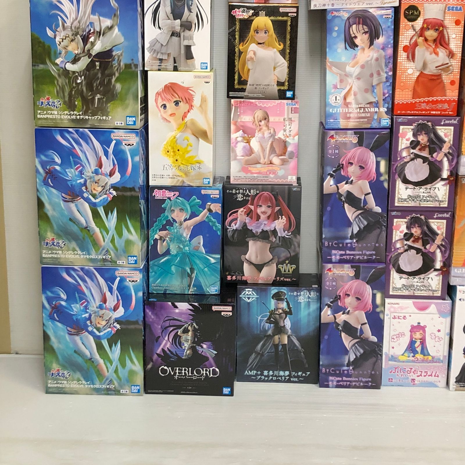 △【3個口発送】美少女 フィギュア まとめ ウマ娘 初音ミク オーバー