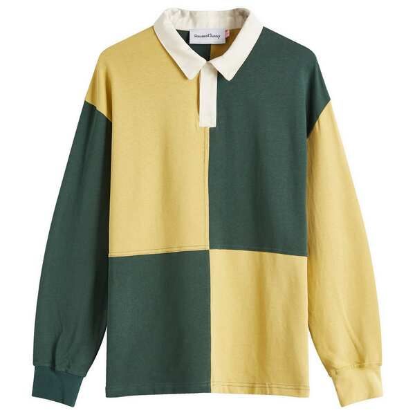 ハウスオブサニー レディース トップス シャツ ロゴ House Of Sunny Panelled Power Logo Rugby Shirt Multi マルチカラー