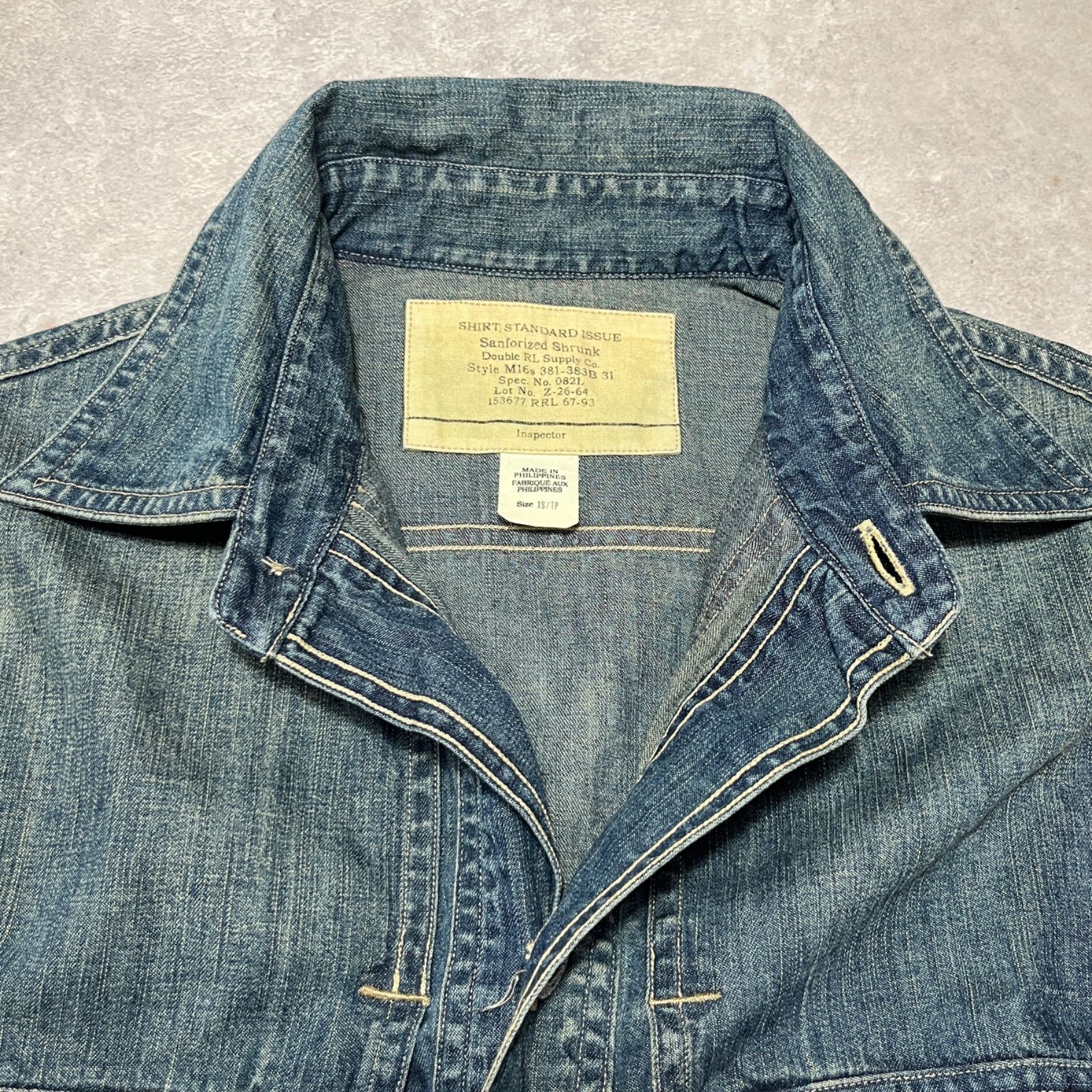 ジョニーデップ着用 RRL デニムシャツ - メルカリ