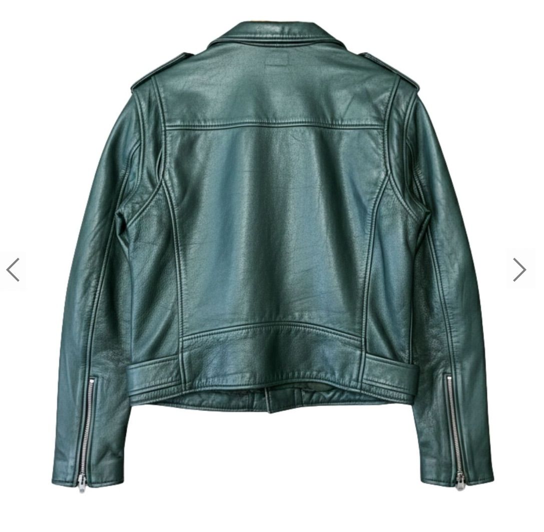 レザージャケット 【アウトレット】ラムスキン ライダースジャケット