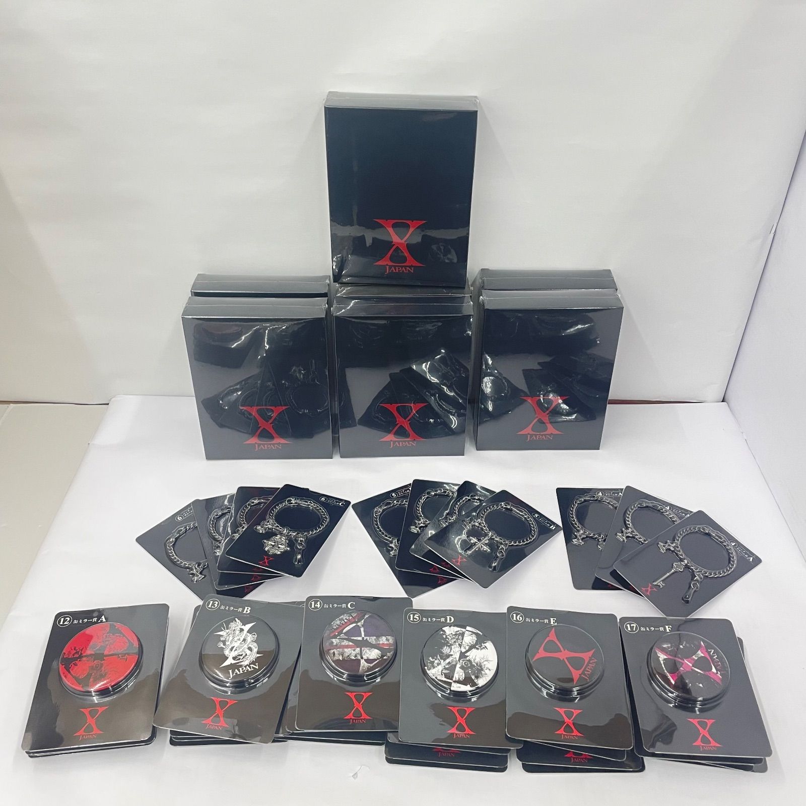 瀬戸店】未開封 X JAPAN くじ セット ジグソーパズル・バッグチャーム