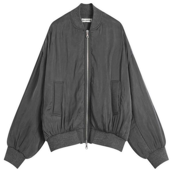 コール バクストン メンズ アウター ジャケット ブルゾン Cole Buxton Cupro Bomber Jacket Black ブラック