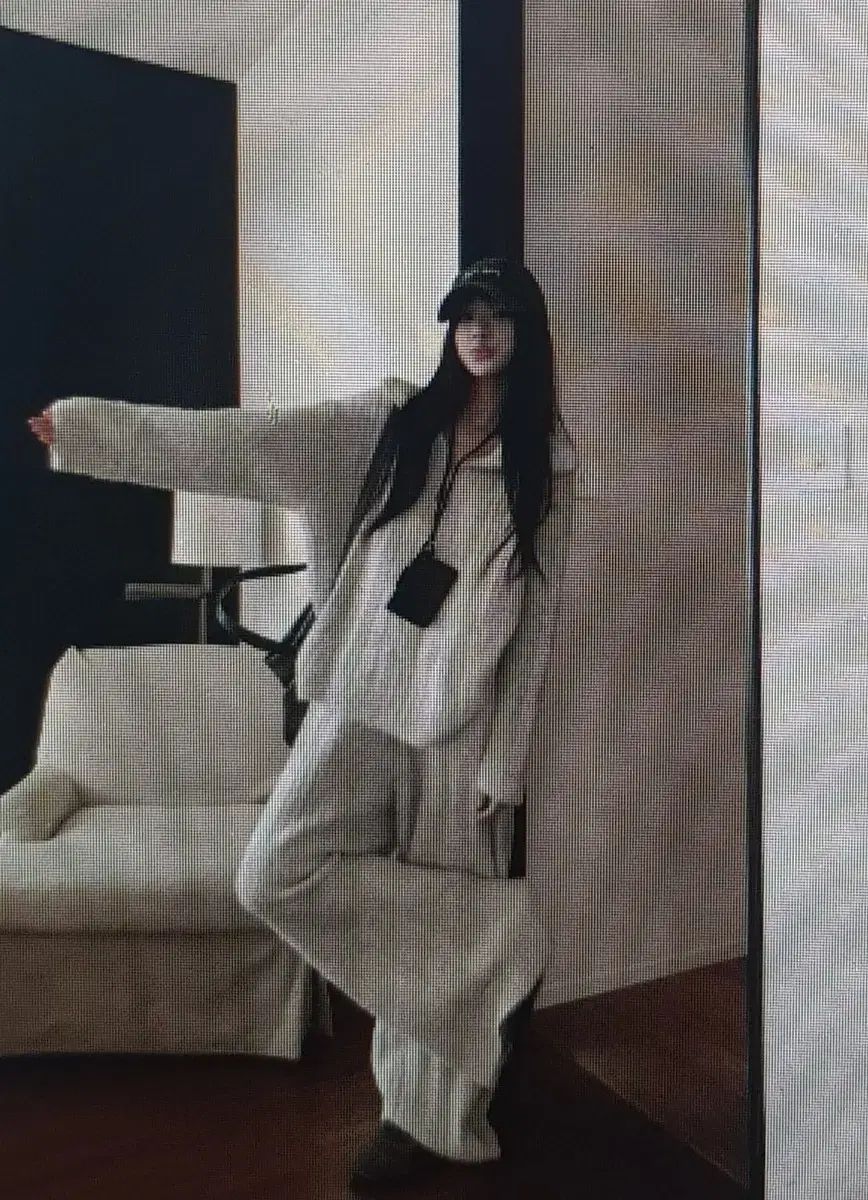 海外配送 ルーズなKARA カラ ハーフジップ セーター ニット ワイド パンツ セット