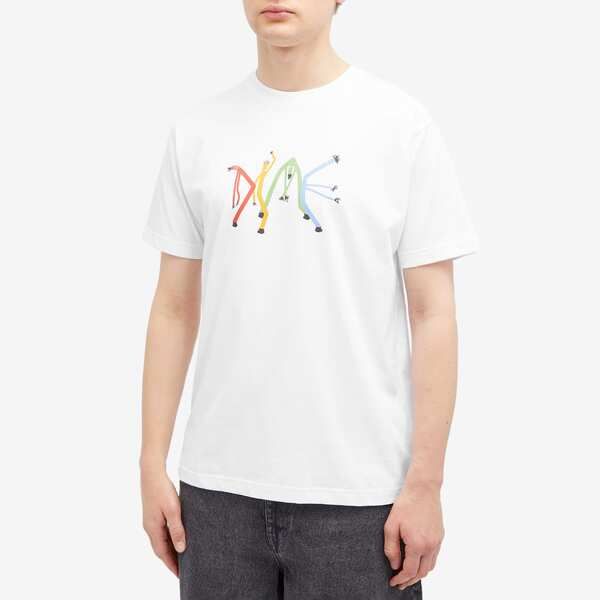 ダイム メンズ トップス Tシャツ Dime Tubeman TShirt White ホワイト