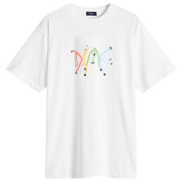 ダイム メンズ トップス Tシャツ Dime Tubeman TShirt White ホワイト