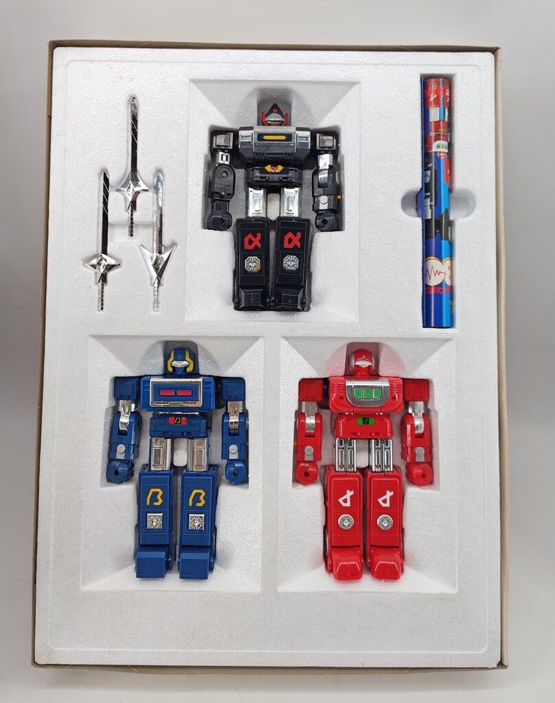 バンダイ 超合金/アルベガス DXデンジンボックス 第2期(縦箱) - メルカリ