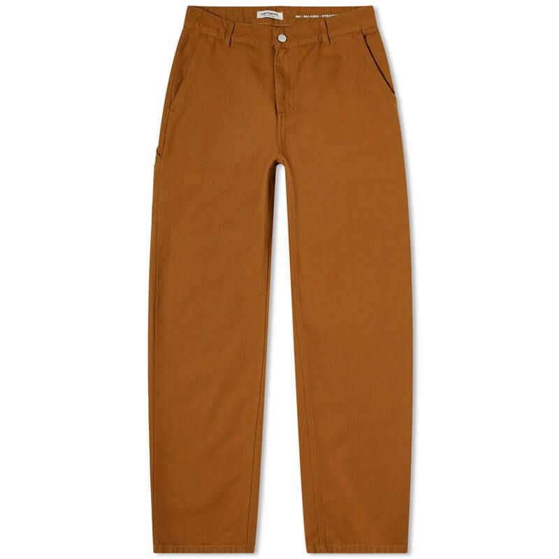 カーハート レディース ボトムス カジュアルパンツ Carhartt WIPierce Straightrousers Hamilton Brown ブラウン