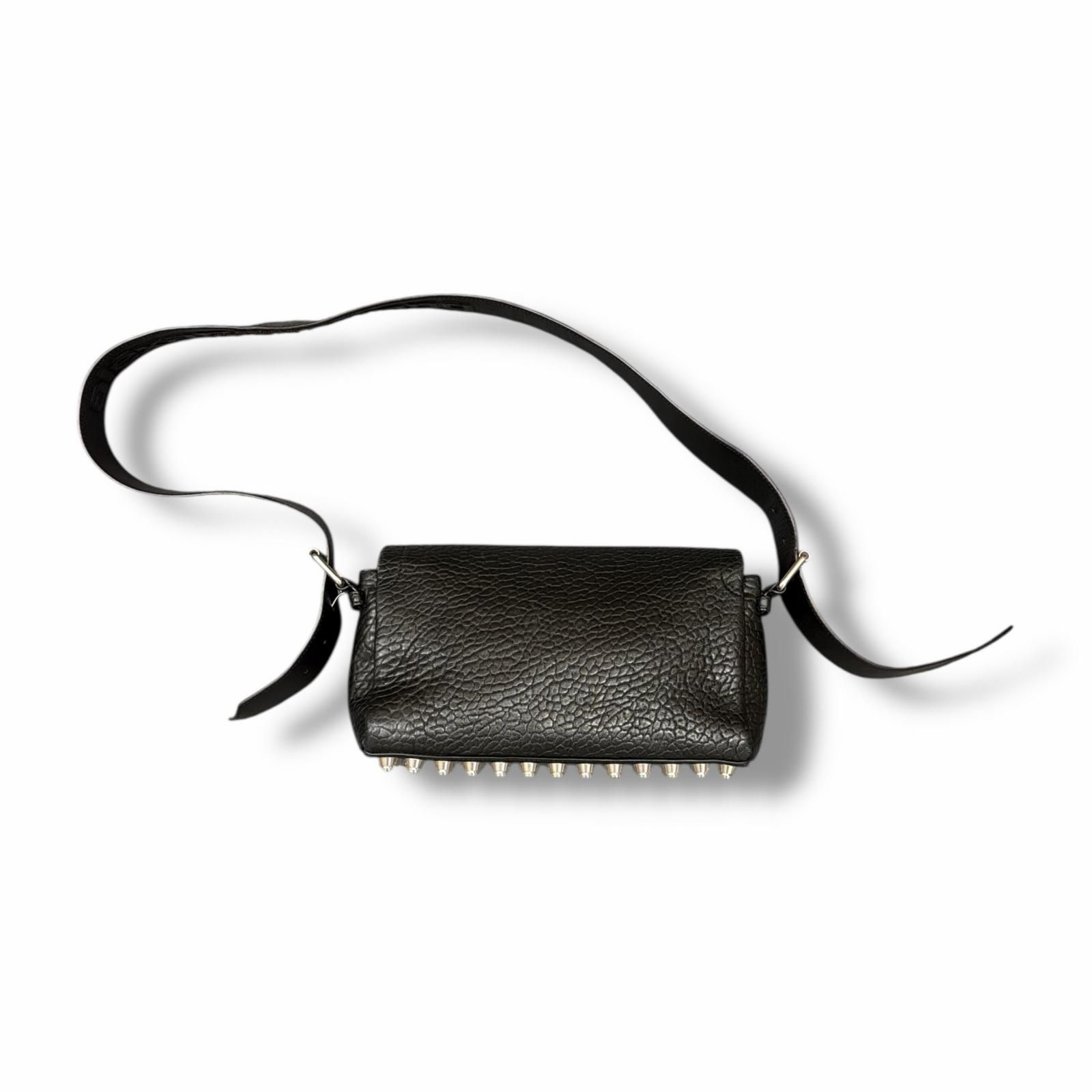 参考上代211200円 Alexander Wang RICCO MEDIUM FLAP BAG リッコ ミディアムフラップバッグ 鞄 カバン アレキサンダーワン ブラック O S 5659 M