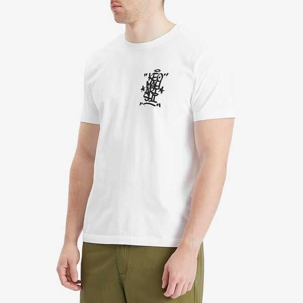 マハリシ メンズ トップス Tシャツ Maharishi Keo TShirt White ホワイト