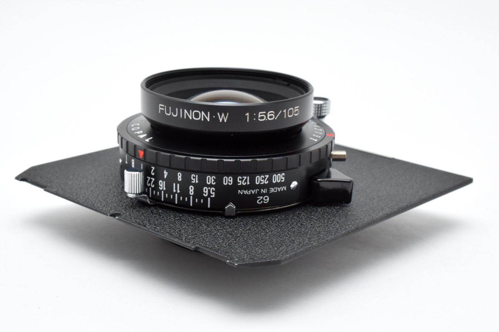 Fujifilm Fuji Fujinon W 105 mm f 5 6 4 x 大判レンズ Copal 0 シャッター Toyoボード付 動作品