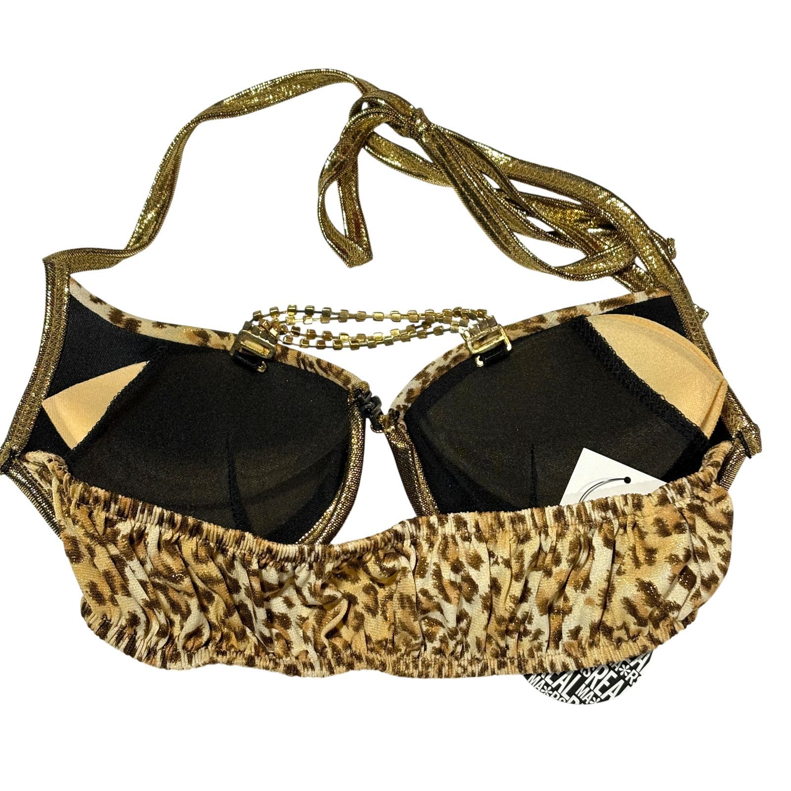 MARS ブラジャー ブラ フロントホック ヒョウ柄 平成ギャル - メルカリ