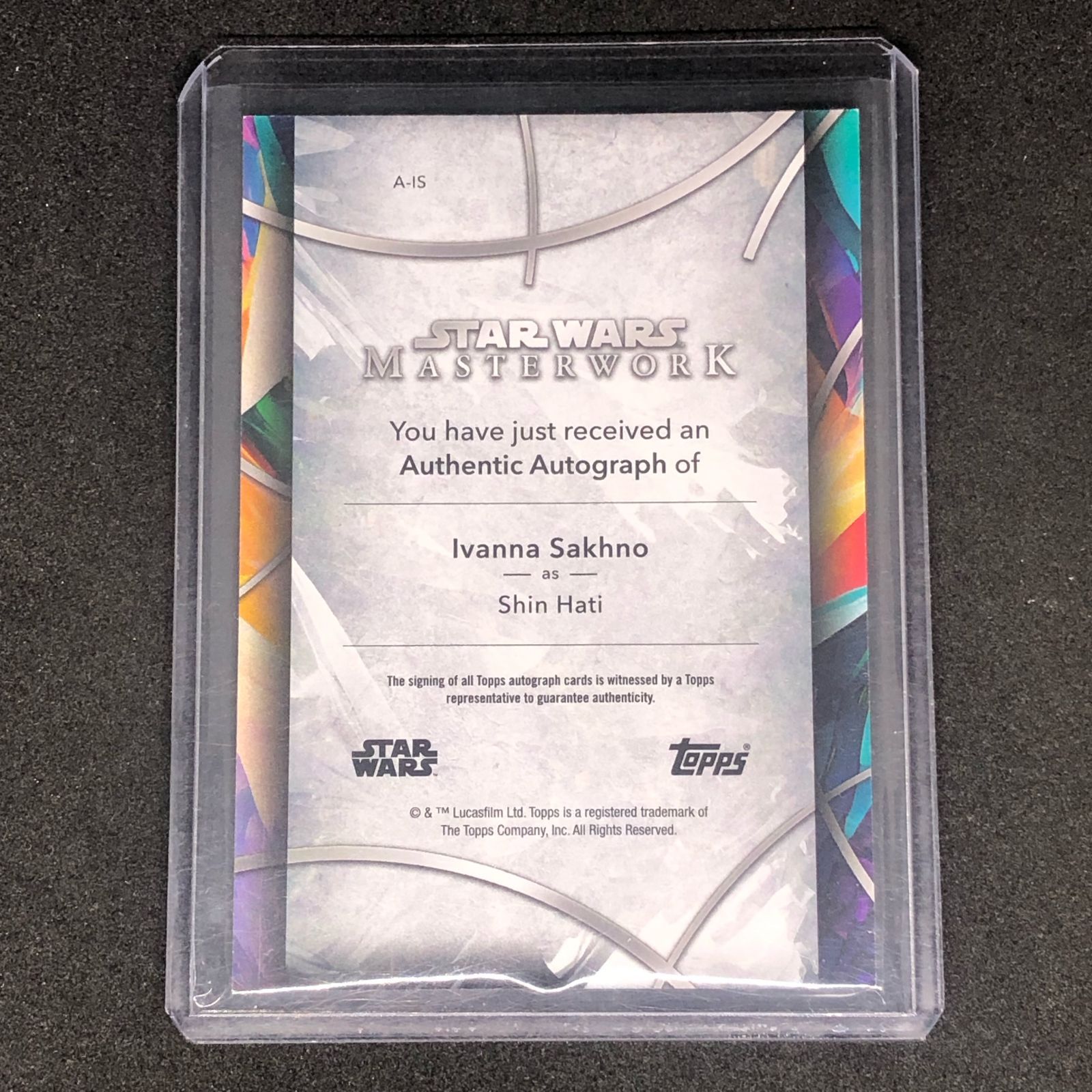 マスターワーク サインカード