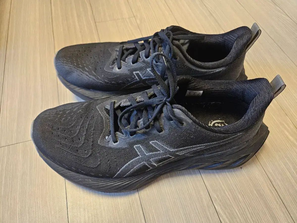 アシックス ノヴァブラスト4 285 ブラック ランニングシューズ