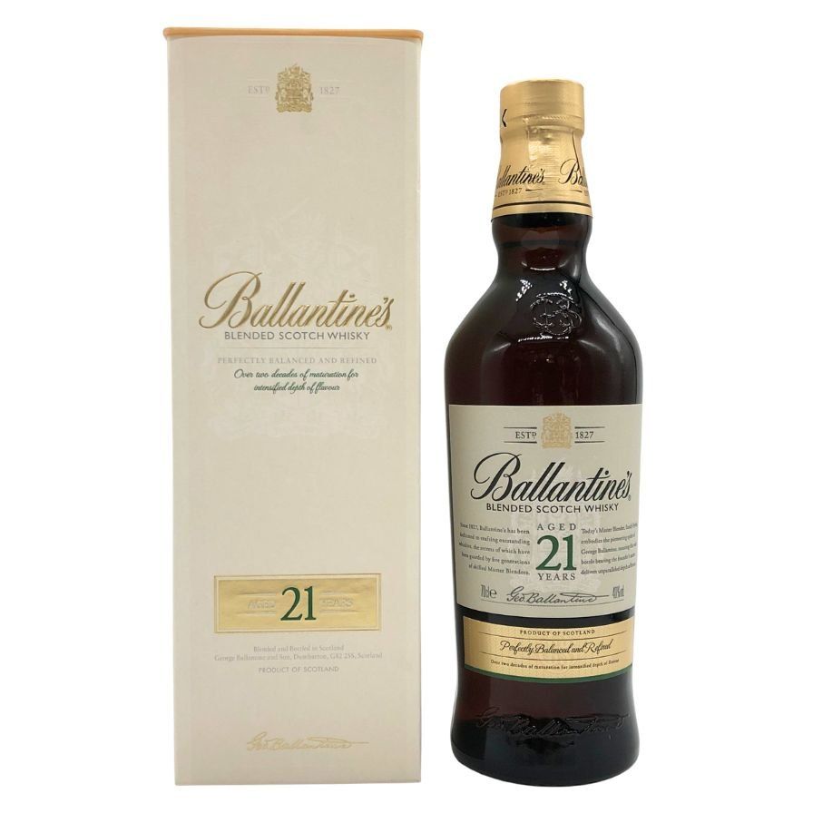 バランタイン 21年 700ml 40% スコッチウイスキー 未開栓 - メルカリ