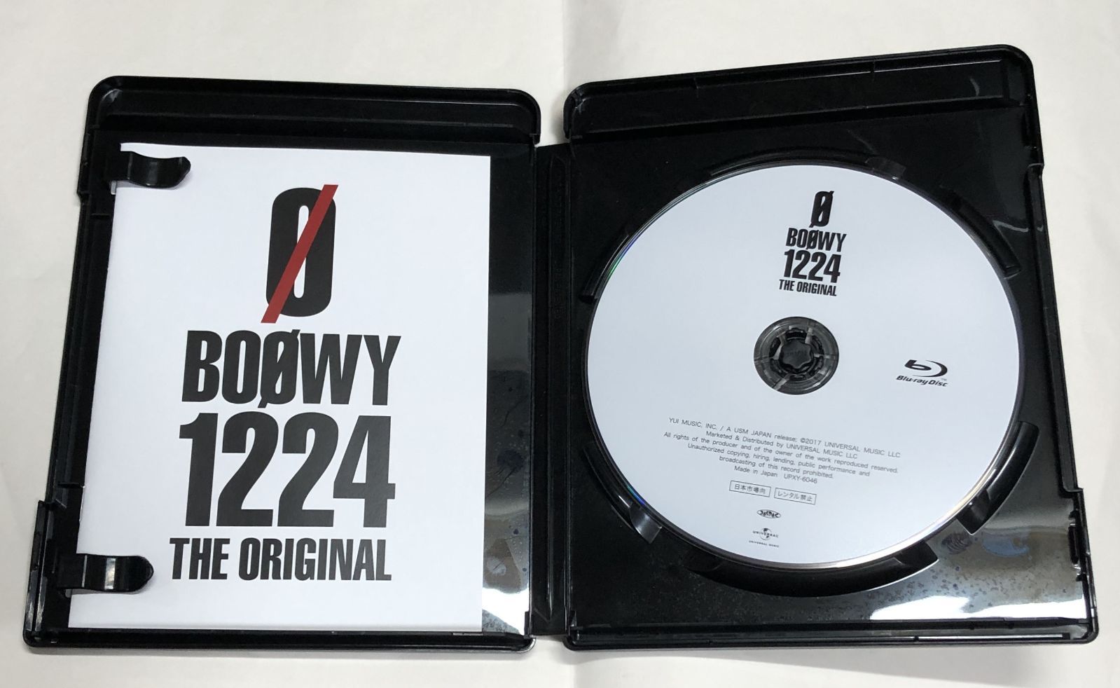 BOOWY/1224 THE ORIGINAL 4K HD＋Blu-ray ◇BOOWY 1224 THE ORIGINAL Blu-ray - メルカリ