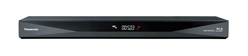 整備済み品 パナソニック ブルーレイレコーダー 500 GB 3チューナー 4 Kアップコンバート対応 DIGA DMR BRT 530