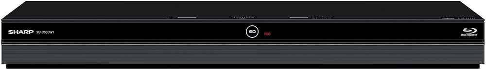 整備済み品 シャープ 500 GB 2番組同時録画 ブルーレイ レコーダー 連続ドラマ自動録画 AQUOS 2 B C 05 BW 1