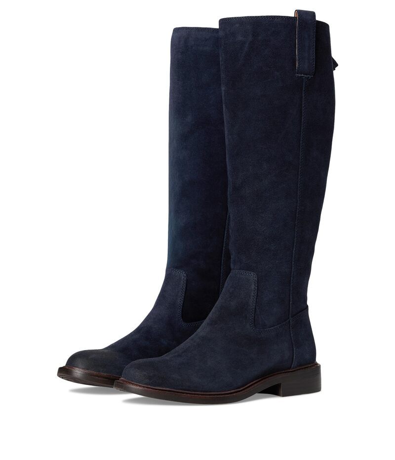 ソフト レディース シューズ ブーツ レインブーツ Sofft Samantha III Blue Suede ブルー