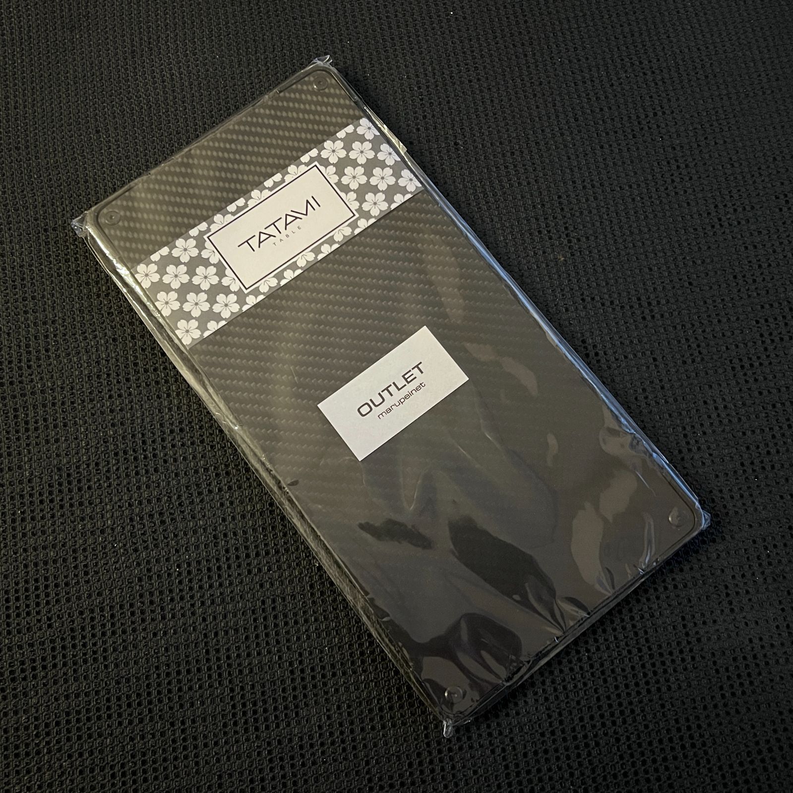 marupeinet マルペイネット TATAMI TABLE CARBON アウトレット タタミテーブル ULテーブル 登山 ハイキング ソロキャンプ ピクニック ローテーブル