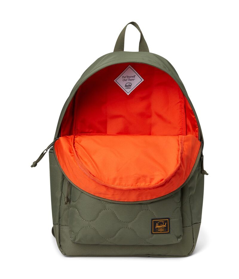  ハーシェルサプライ メンズ バッグ バックパック リュックサック キルティング キャップ Herschel Supply Co Heritage Quilted Capsule Backpack Beetle バックパック ザック リュック バッグ