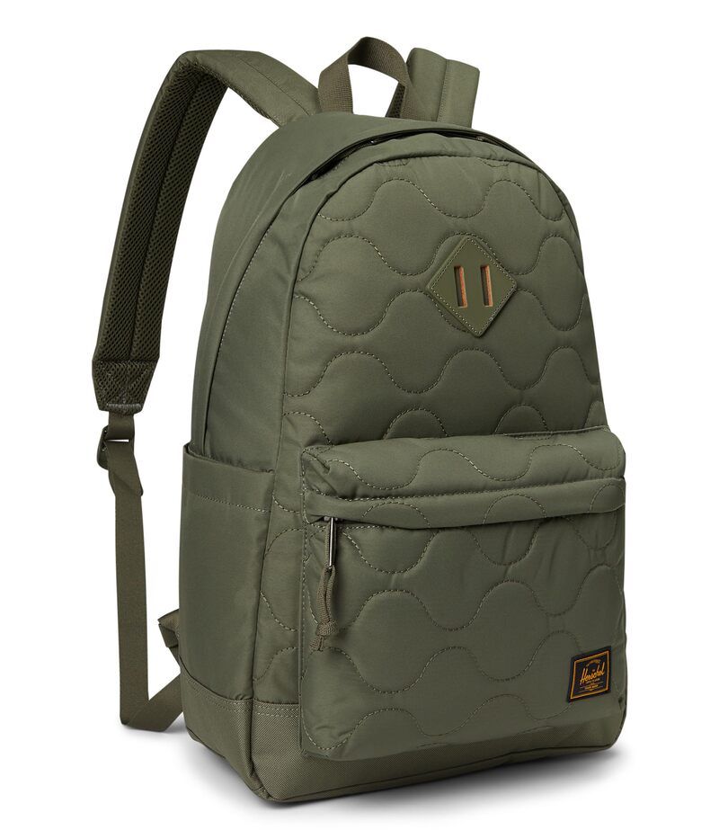 ハーシェルサプライ メンズ バッグ バックパック リュックサック キルティング キャップ Herschel Supply Co Heritage Quilted Capsule Backpack Beetle