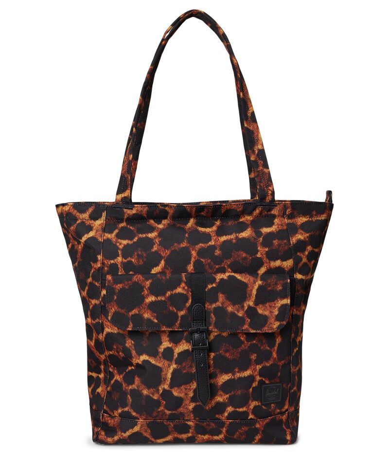 ハーシェルサプライ メンズ バッグ ハンドバッグ Herschel Supply Co Retreat Tote Digi Leopard アニマル