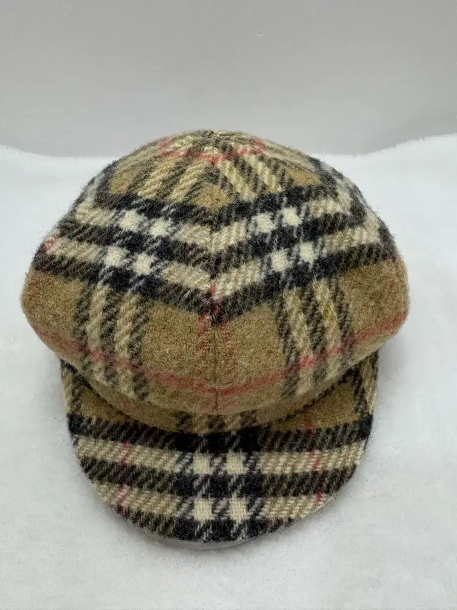 バーバリー チェック ハンチングキャップ 帽子 S