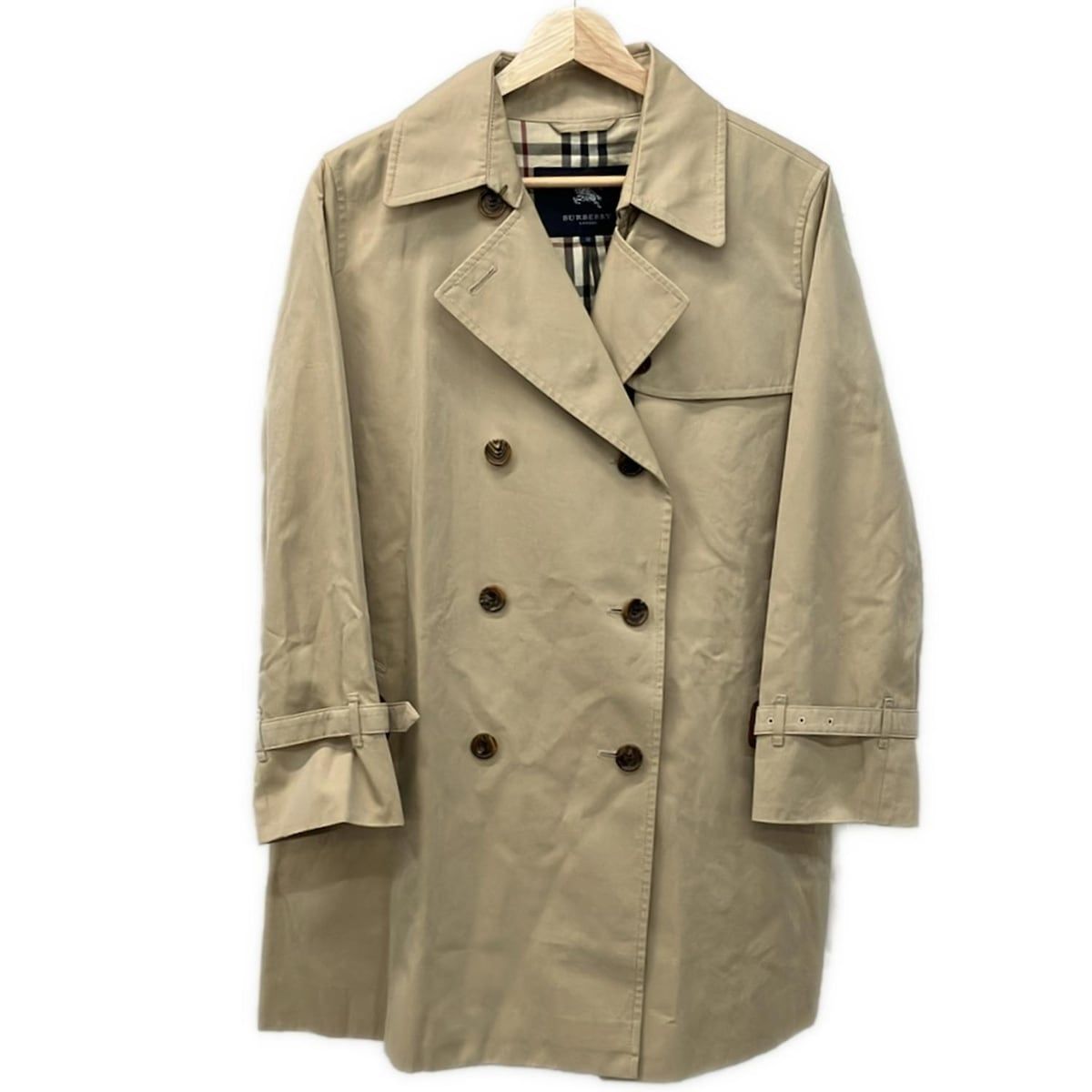 Burberry LONDON バーバリーロンドン トレンチコート サイズ15 L レディース ベージュ 長袖 春 秋