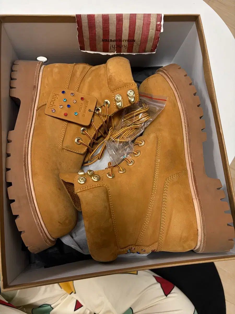 280 マイネームイズピーター KEEN Kinch! ブーツ 黄金サイズ フルセット 付属品