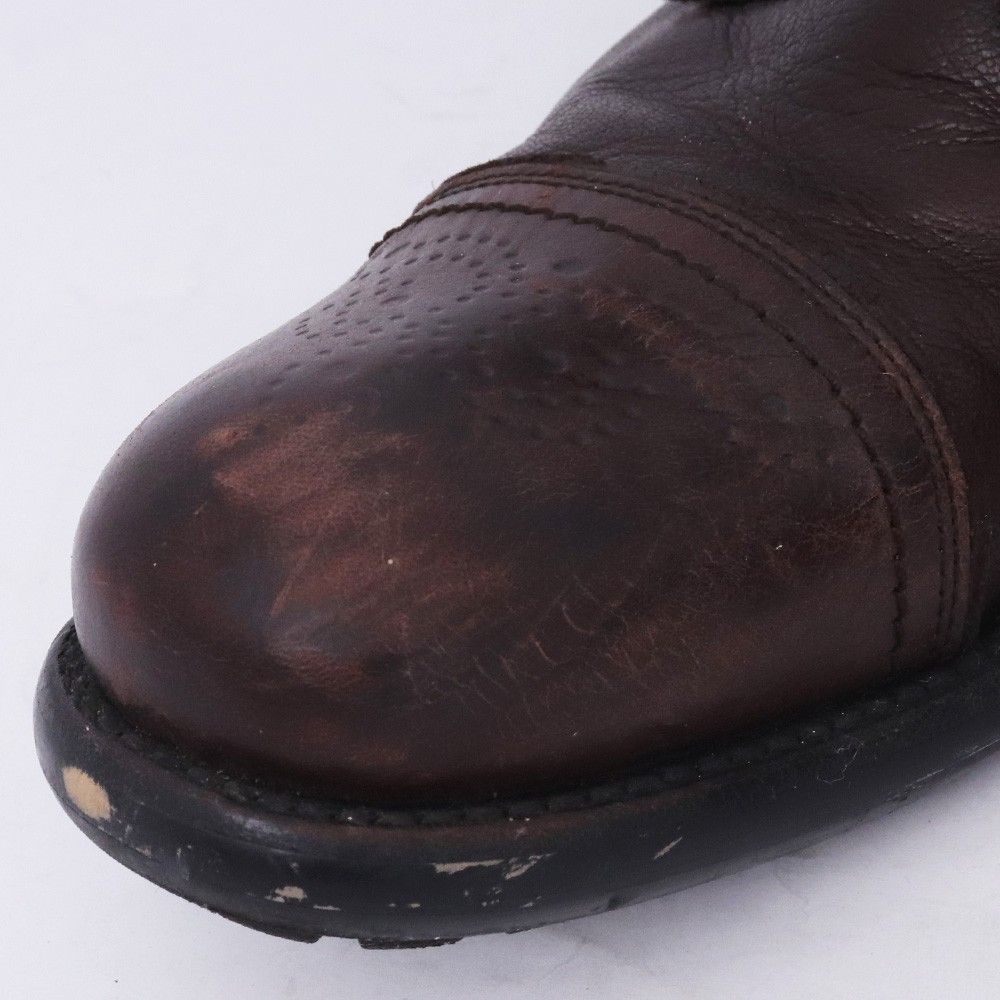 レースアップレイヤードブーツ